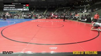 98 lbs 5th Place - Jayla Swanson, Siouxland Wrestling Academy vs Audrey Deeter, Sanderson Wrestling Academy