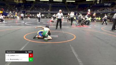 90 lbs Round Of 64 - Canyon Lukon, Derry vs Leo Buynovsky, Exeter Township