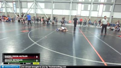 58-58 lbs Round 3 - Benson Reynolds, Deer Park Ironman WC vs Raiden Crook-Hutsler, Washington