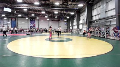 145 lbs Rr Rnd 3 - Ella Gahl, Indiana Outlaws Pink vs Moriah Antis, East Rowan Wrestling Club