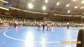 84 lbs Consi Of 32 #2 - Jonathan Sells, Salem Elite Mat Club vs Oliver Leitz, Dominate Club Wrestling