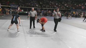 G 185 lbs Quarterfinal - Journee Williams, Terrebonne Girls vs Kaci Pellegrin, H.l. Bourgeois Girls