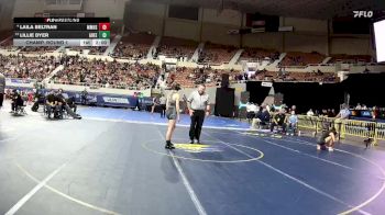 100-D2 Champ. Round 1 - Lillie Dyer, Greenway vs Laila Beltran, Mica Mountain High School