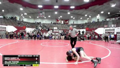 99-106 lbs 3rd Place Match - Keith Hardy Iii, Panther Wrestling Club vs Dillon Thayer, Bulldog Premier WC