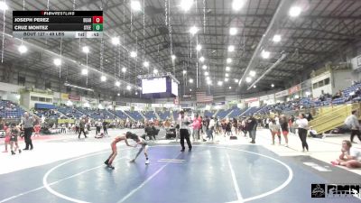 49 lbs 3rd Place - Joseph Perez, Bear Cave WC vs Cruz Montez, Steel City Reloaded WC