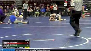 3 lbs Champ. Round 1 - Xander Kenworhty, Ankeny vs Braylon Kammrad, Lewis Central