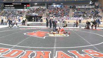 120 lbs Champ. Round 1 - Gavin Clem, George Rogers Clark vs Dillon Lewis, Fairdale