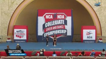 Texas Tech University - Abby & Austin [2025 Coed Partner Stunt] 2025 NCA & NDA College Nationals