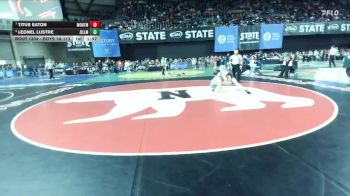 Boys 1A 113 lbs Quarterfinal - Titus Eaton, Montesano vs Leonel Lustre, Zillah