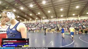 160 lbs Cons. Round 2 - Xander Zollinger, ID vs Drew Deemer, AK