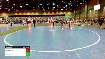 165 lbs Consi Of 32 #2 - Miles Hoey, Michigan State vs Luke Lussier, Vanguard