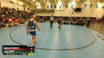 165 lbs Semis (4 Team) - Luke Urbine, Broomfield vs Isaiah Manriquez, Valley