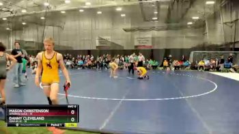 115 lbs Round 3 (4 Team) - Danny Cleveland, Iowa Blue vs Mason Christenson, Wyoming Gold