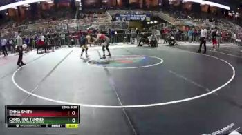 120 lbs Cons. Semi - Christina Turner, Sarasota Military Academy vs Emma Smith, Westside