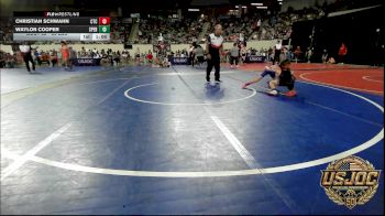 58 lbs Round Of 16 - Christian Schwahn, Chandler Takedown Club vs Waylon Cooper, Sperry Wrestling Club