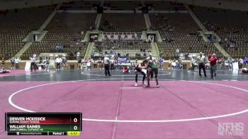 5A 132 lbs Cons. Round 3 - Denver Mckissick, Elmore County School vs William Gaines, John Carroll Catholic HS