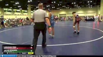 138 lbs Round 6 (10 Team) - Ladanian Free, Nebraska Beach Bums vs Jacob Edwards, Black And Blue