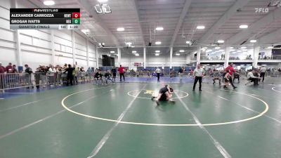 61 lbs Quarterfinal - Alexander Carrozza, Newtown vs Grogan Ivatts, New England Gold WC