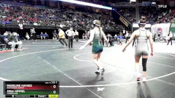 145 Class 2 lbs Semifinal - Madeline Haynes, Rockwood Summit vs Mina Himmel, Timberland