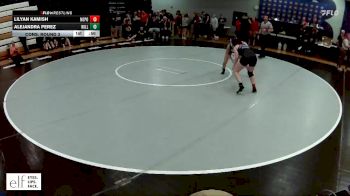 105 lbs. Cons. Round 3 - Alejandra Perez, Willard vs LILYAN KAMISH, North Point