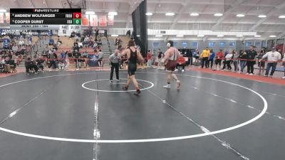184 lbs Cons. Semi - Cooper Durst, Fairmont State vs Andrew Wolfanger, Frostburg State