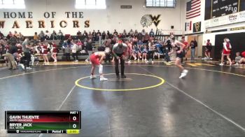 106 lbs Cons. Semi - Gavin Thuente, South Winneshiek vs Bryer Jack, HLV, Victor