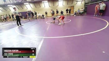 106 lbs Semifinal - Weston Porter, Powerhouse Wrestling Club vs Mat Prine, Moen Wrestling Academy