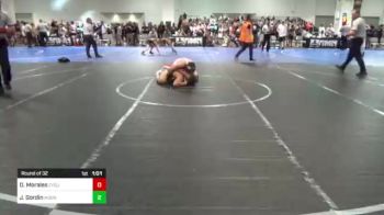 182 lbs Round Of 32 - Diego Morales, Cvbjj vs Julian Gordin, Mountain View WC