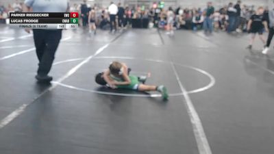 40 lbs Finals (8 Team) - Lucas Frodge, Contenders WA Blue vs Parker Riegsecker, Empyre WC