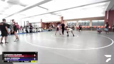 145 lbs Cons. Round 2 - Cameron Coleman, Bruin Brawlers Wrestling Club vs Quinn Morrison, Virginia Team Predator