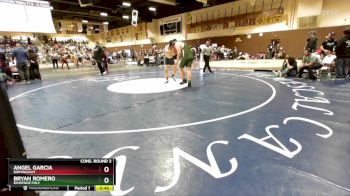 285 lbs Cons. Round 3 - Bryan Romero, Riverside Poly vs Angel Garcia, Birmingham