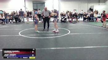 55 lbs Round 3 (6 Team) - Muirenn Bagnell, Misfits Power vs Jacey Massey, Finger Lakes Elite