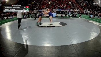 G 165 lbs 3rd Place Match - Molly Olague, Skyline vs Brooklyn Anderson, Coeur D Alene