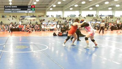 185 lbs Rr Rnd 1 - Alayna Banks, Slam Factory Pink - HSG vs Liliana Giulianelli, Quest School Of Wrestling Girls - HSG