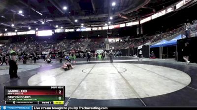 182 lbs Cons. Round 7 - Bayden Beard, Central Valley Washington vs Gabriel Cox, New Plymouth