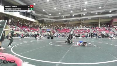 49 lbs Quarterfinal - Easton Berryman, Team Central vs Barrett Smith, Team Tulsa