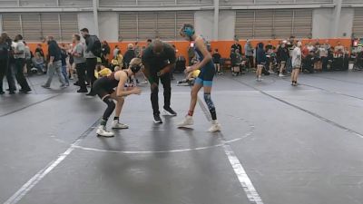 84 lbs Round 2 (4 Team) - Brantley Wiechers, Empyre WC Gold vs Colton Barker, Rising Kingz