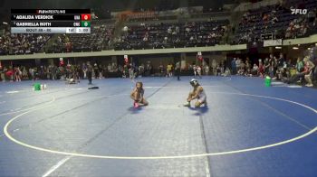 80 lbs Cons. Semi - Gabriella Roth, Outlaw Wrestling Club vs Adalida Verdick, Unattached