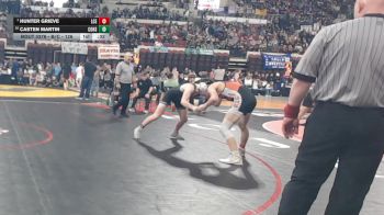 5th Place Match - Casten Martin, Columbus High School vs Hunter Grieve, Lincoln County (Eureka)