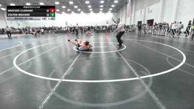 120 lbs Round Of 128 - Drayger Cloward, UT vs Colton Meixner, CA