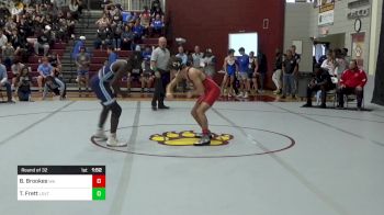 138 lbs Round Of 32 - Boland Brookes, Woodward Academy vs Talen Frett, The Lovett School