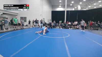 130 lbs Round 4 (6 Team) - Brooks Burmeister, POWA vs Eddie Zeller, Rebellion