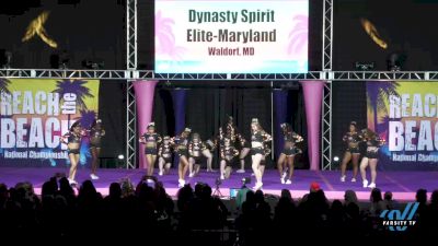 Dynasty Spirit Elite-Maryland - BOMBSHELLS [2022 L2 Senior - Small Day 2] 2022 ACDA Reach the Beach Ocean City Cheer Grand Nationals