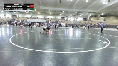 105 lbs Cons. Semi - Barrett Buchanan, Wave Wrestling Club vs Weston Kirkpatrick, Minion Training Center