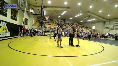 119 lbs Consi Of 8 #1 - Liam Slosson, Tahlequah Wrestling Club vs Michael Hatlang, Victory Christian JH