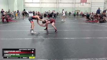 126 lbs Cons. Round 3 - Christopher Notti, Ascend vs Christopher Edel, Unattached