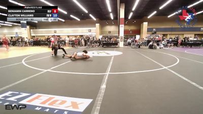 93 lbs Consolation - Cain Joseph, Texasports Wrestling vs Gael Smith, Dead Shot Wrestling Club