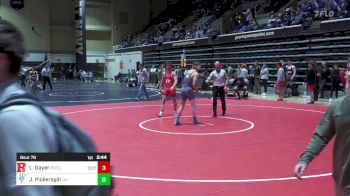 165 lbs Consi Of 16 #2 - Luke Gayer, Rutgers vs Jack Pickersgill, Long Island University