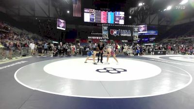 130 lbs Champ. Rd Of 128 - Molly Lubenow, PA vs Jaelyn Skelley, TX