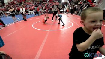 52 lbs Rr Rnd 2 - Kamdynn Parker, Untouchables 14U vs Brody Owens, Brawlers